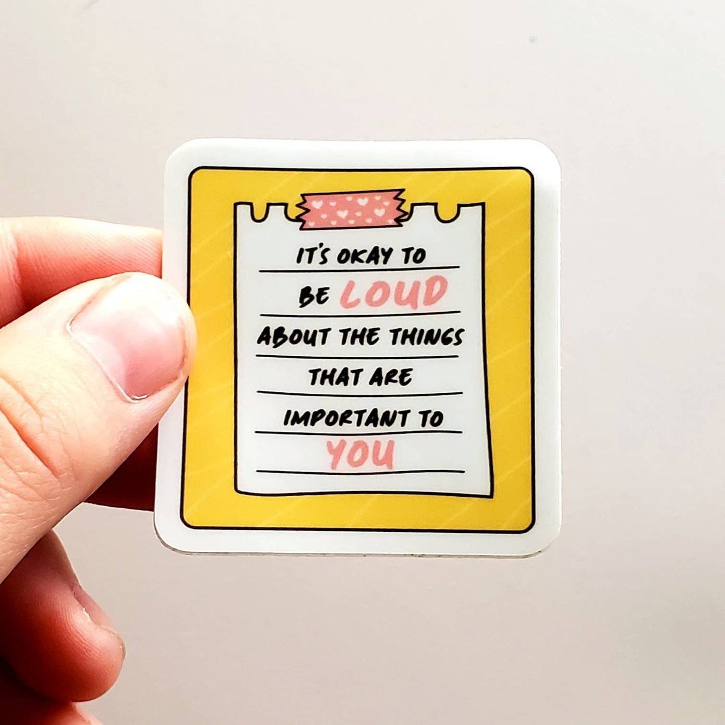 It's Okay Vinyl Sticker
