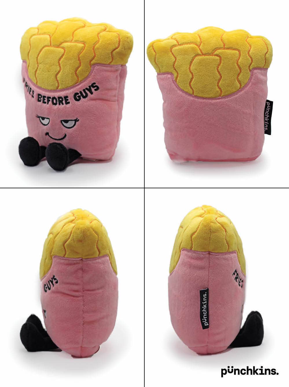Cute Fries Plushie "Fries Before Guys"