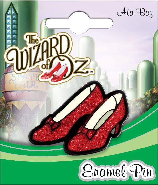 Wizard of Oz Ruby Slippers Enamel Pin