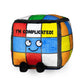 "I'm Complicated" Puzzle Cube Plushie