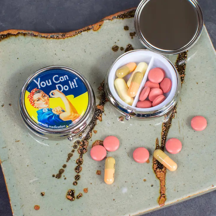 Rosie the Riveter Pill Box