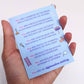 Positive Reminders Magnets in Sky Blue