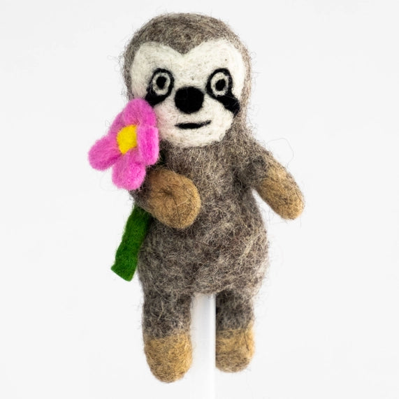 Sloth Felt Finger Puppets (Choose Your Design)