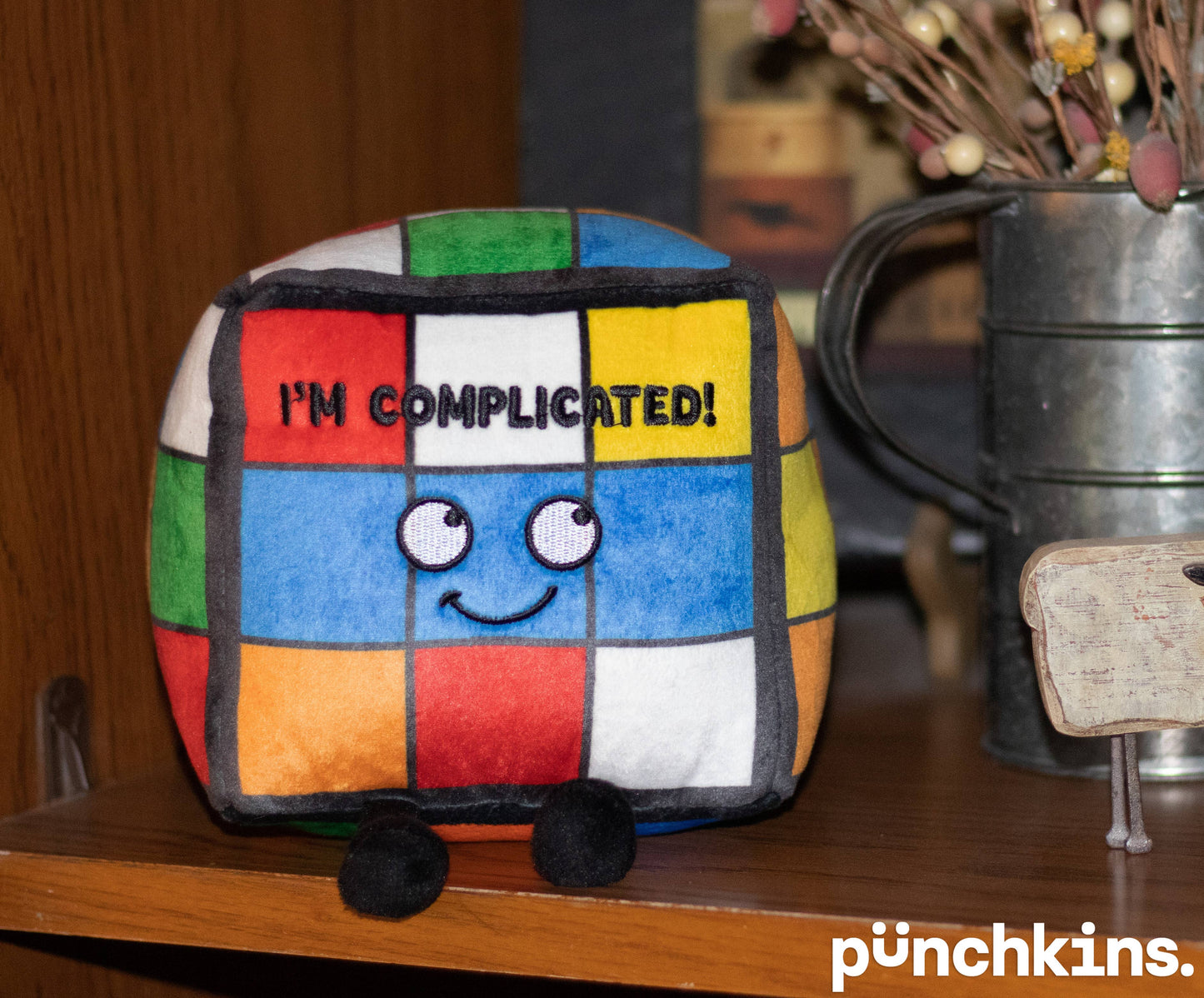 "I'm Complicated" Puzzle Cube Plushie