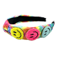 Varsity Tie Dye Smiley Knot Headband