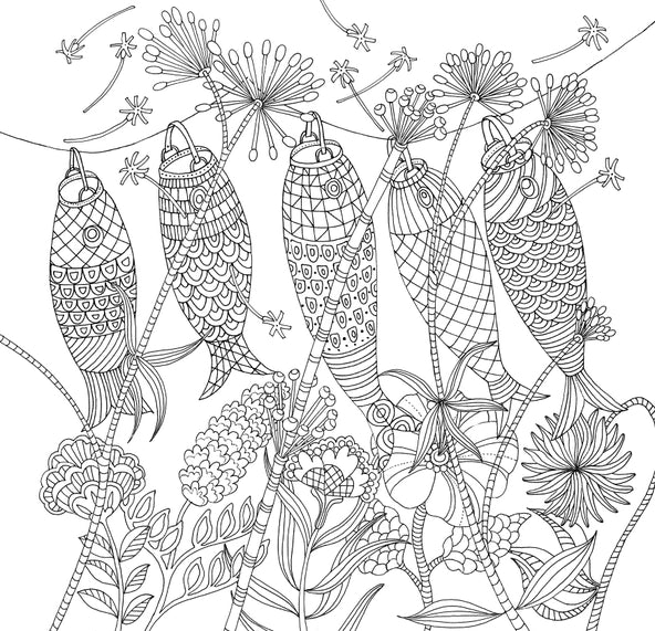 Zen Garden Coloring Book