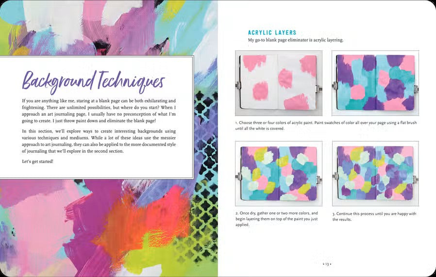 Art Journaling, A Mixed Media Guide to Unleashing Your Creativity