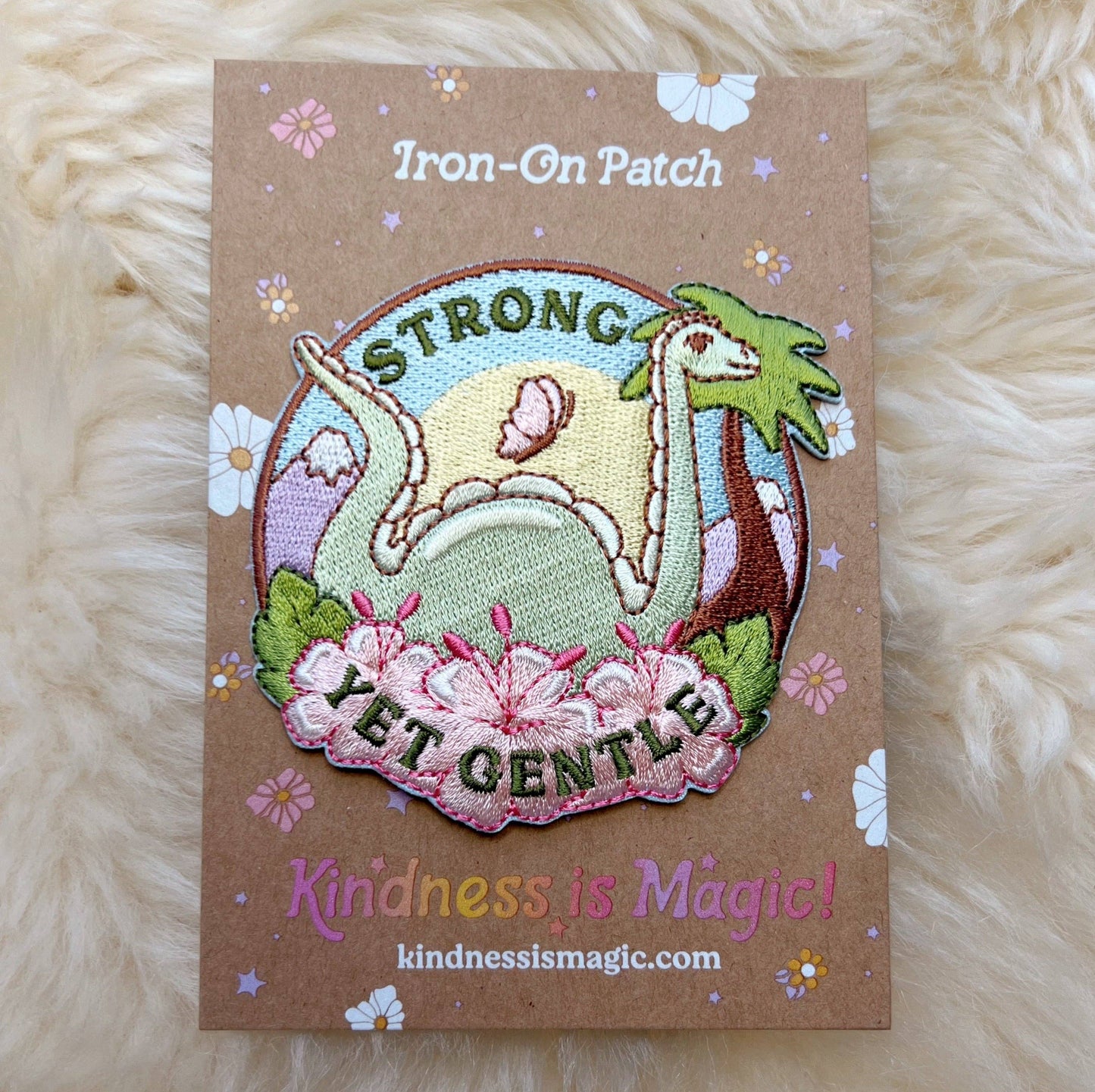 Strong Yet Gentle Dinosaur Patch