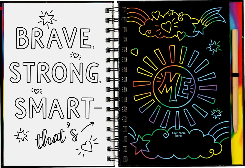 Scratch & Sketch Brave, Strong, Smart—That's Me!