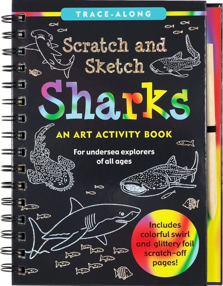 Scratch & Sketch™ Sharks (Trace Along)