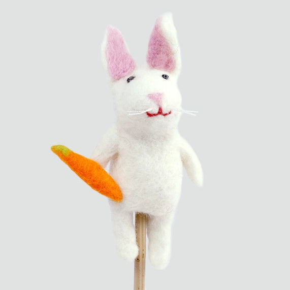 Magic Meadown Collection: Sweet Rabbit Felt Finger Puppet