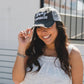 "Chaos Coordinator" Trucker Hat for Women in Gray