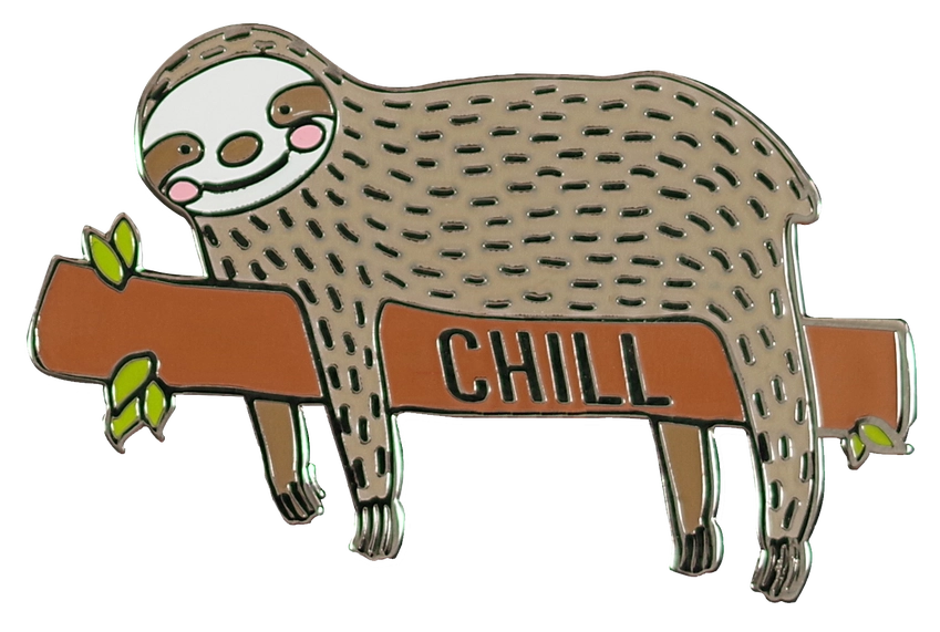 Sloth Hard Enamel Pin