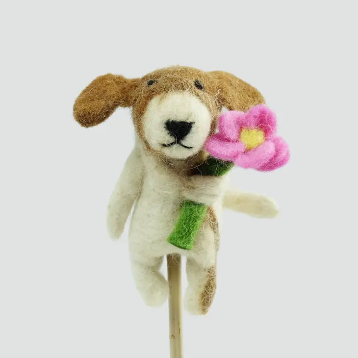 Dog Felt Finger Puppets (Choose Your Design)