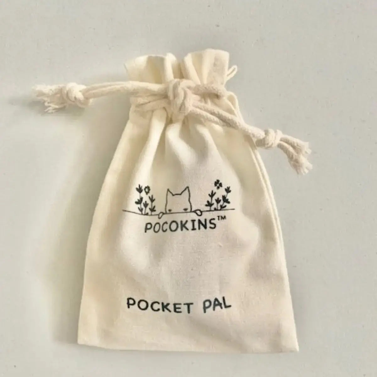 Carlton the Squirrel: I Help you With Worry / Handmade Pocket Pal" with Affirmation Card