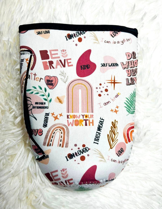 Boho Mental Health Boho Koozie (Tall), 30-32oz