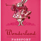 Wonderland Passport Notebook