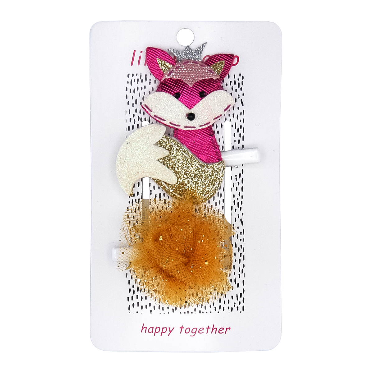 Royal Fox Hair Clips