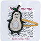 Avocado Pal Solo Hair Clip- Green