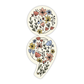 Floral Semicolon Sticker | Mental Health Stickers