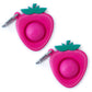 OMG Mega Pop - Strawberry Keychain