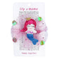Pastel Tulle Mermaid Hair Clip- Multi