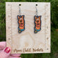 Scooby Doo Hand Painted Wood Dangle Earrings
