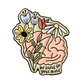 Be Kind To Your Mind Enamel Pin | Mental Health Accessories