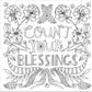 Color Me Blessed Artist's Coloring Book