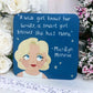 Marilyn Monroe Coaster: "A Wise Girl Knows Her Limits. A Smart Girl Knows She Has None"