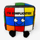 "I'm Complicated" Puzzle Cube Plushie