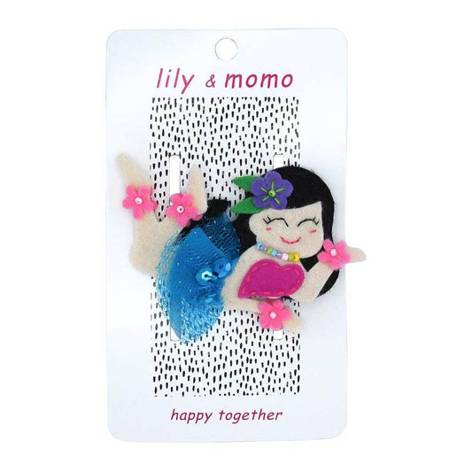 Aloha Flower Girl Hair Clip